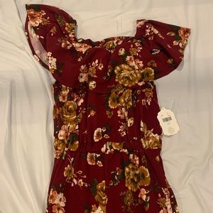 NWT Altar’d State Floral Jumpsuit